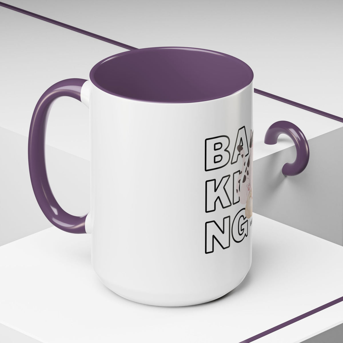 Baking Cat “Because Murder Is Wrong” Coffee Mug
