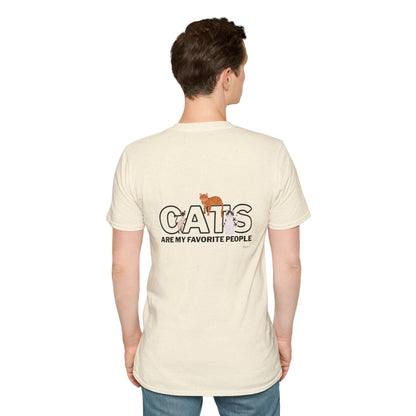 Cats Are My Favorite People T-Shirt