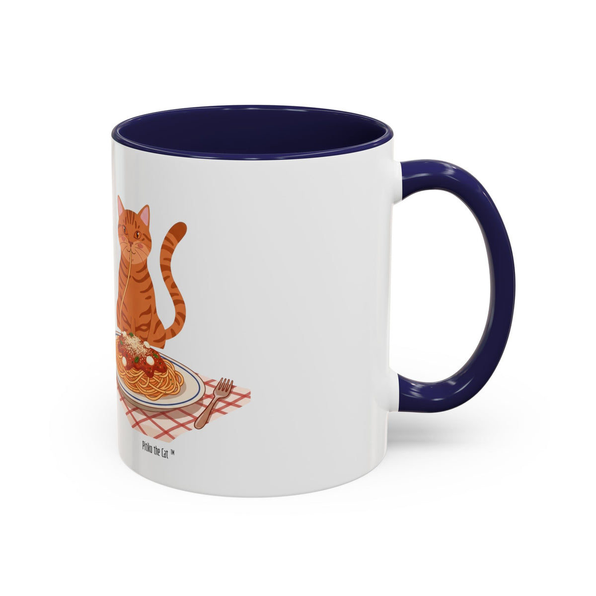 Amore & Pasta & Meow & Pasta Cat Coffee Mug