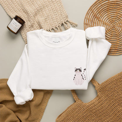 Cats Are My Favorite People Crewneck Sweatshirt