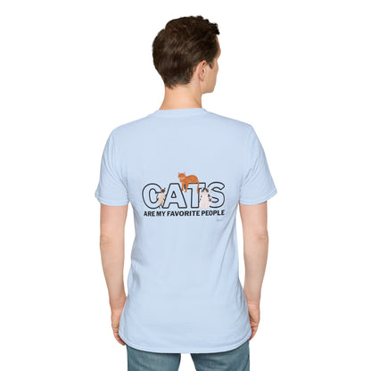 Cats Are My Favorite People T-Shirt