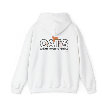 Cats Are My Favorite People Hoodie