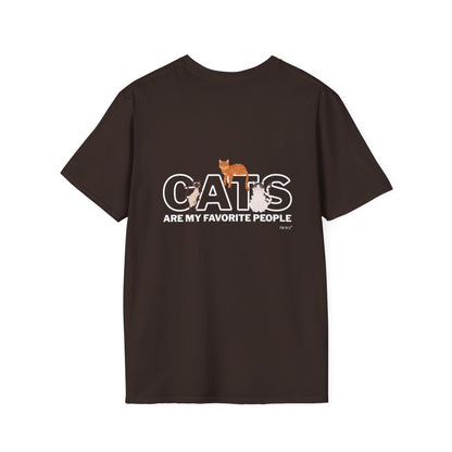 Cats Are My Favorite People T-Shirt