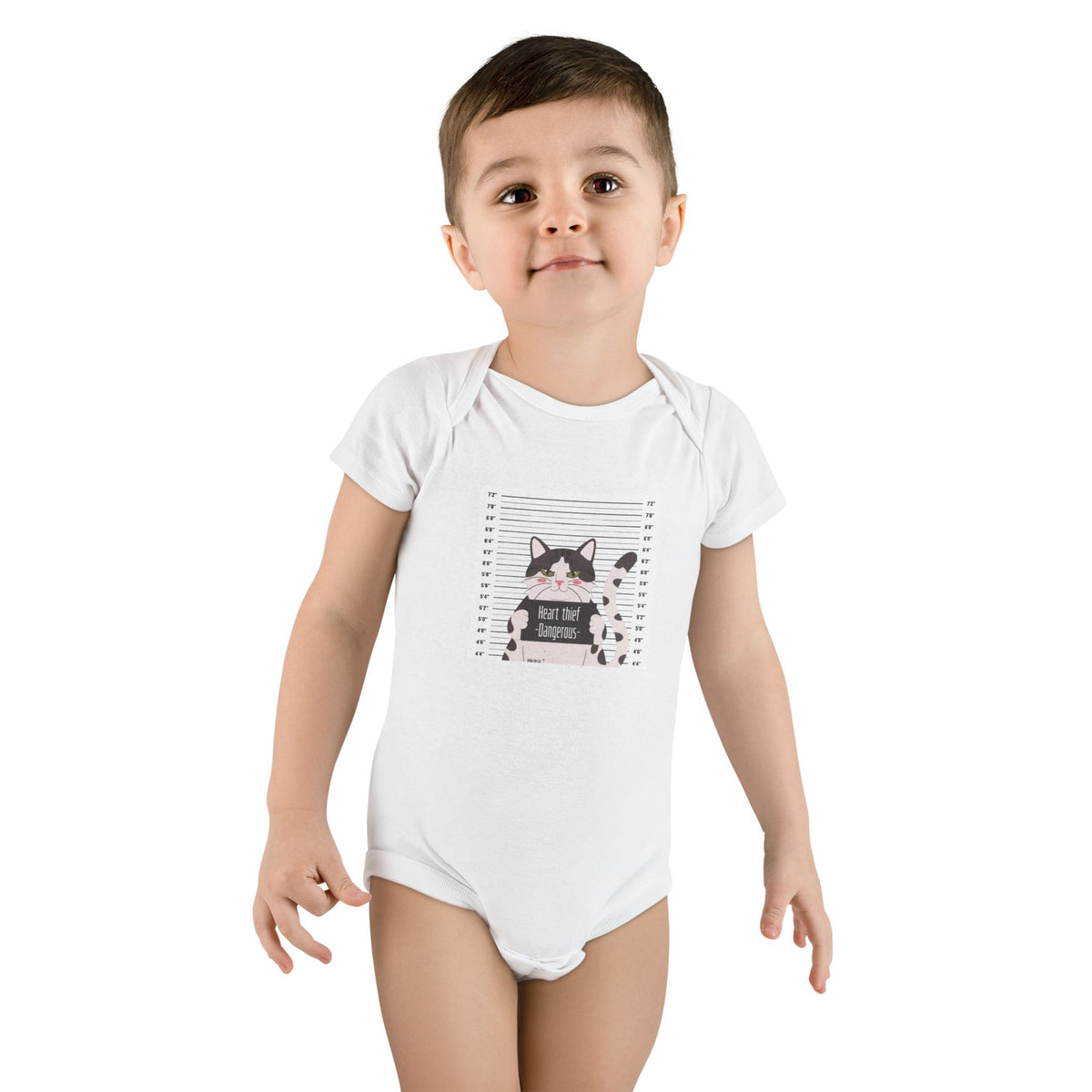 Heart Thief Baby Onesie