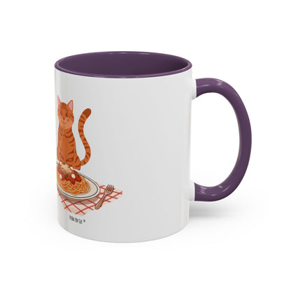 Amore & Pasta & Meow & Pasta Cat Coffee Mug
