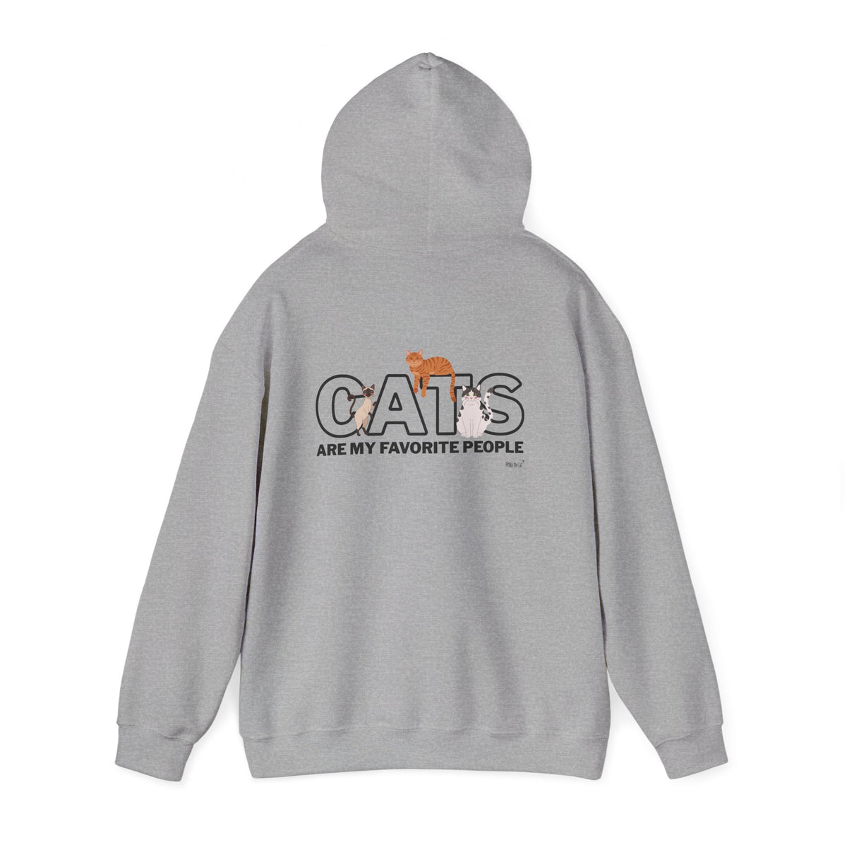 Cats Are My Favorite People Hoodie