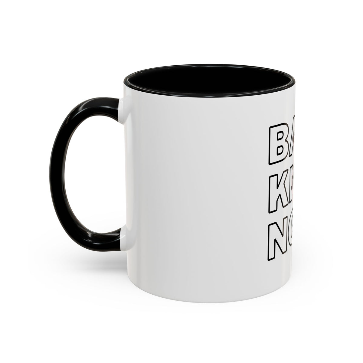 Baking Cat “Because Murder Is Wrong” Coffee Mug