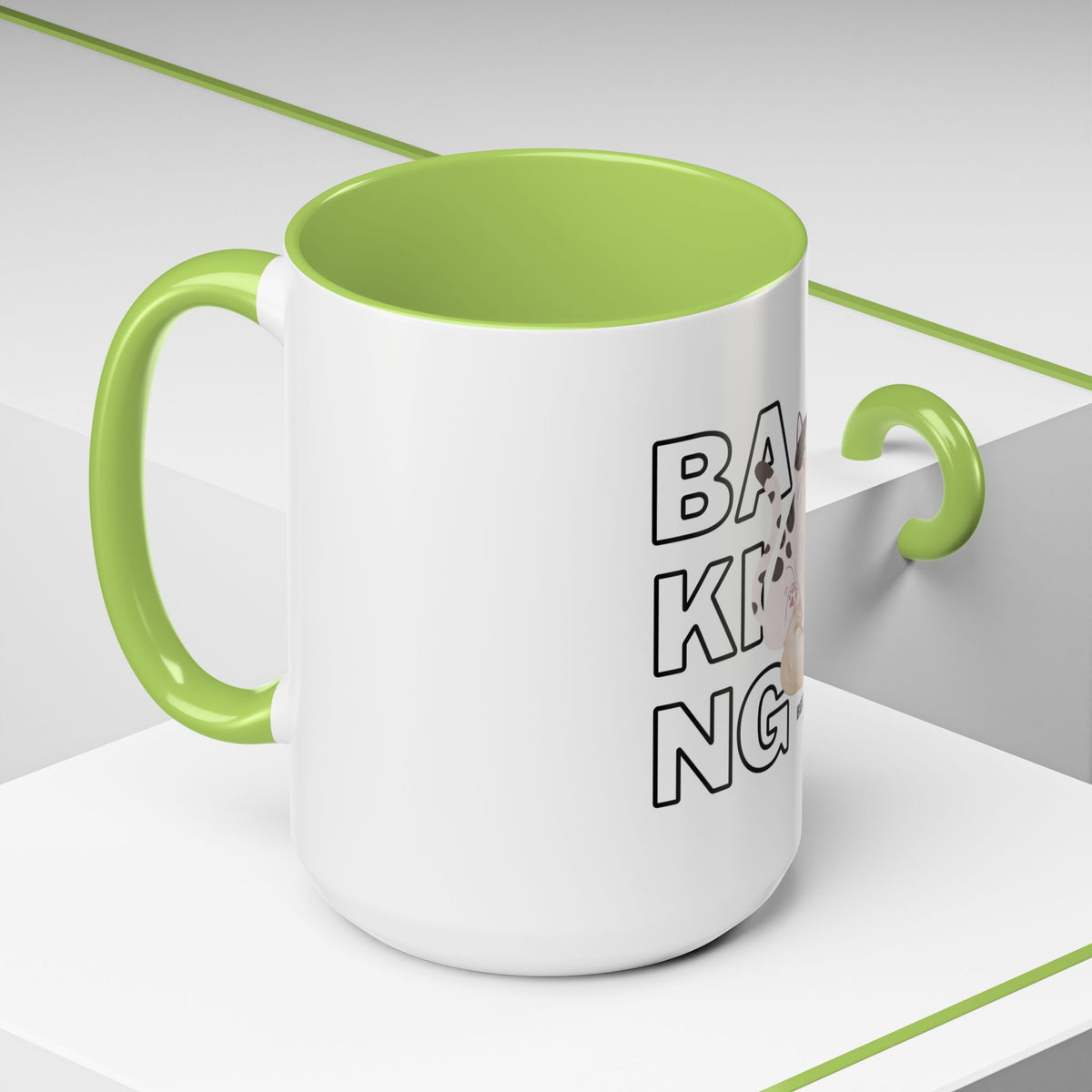 Baking Cat “Because Murder Is Wrong” Coffee Mug