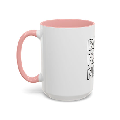 Baking Cat “Because Murder Is Wrong” Coffee Mug