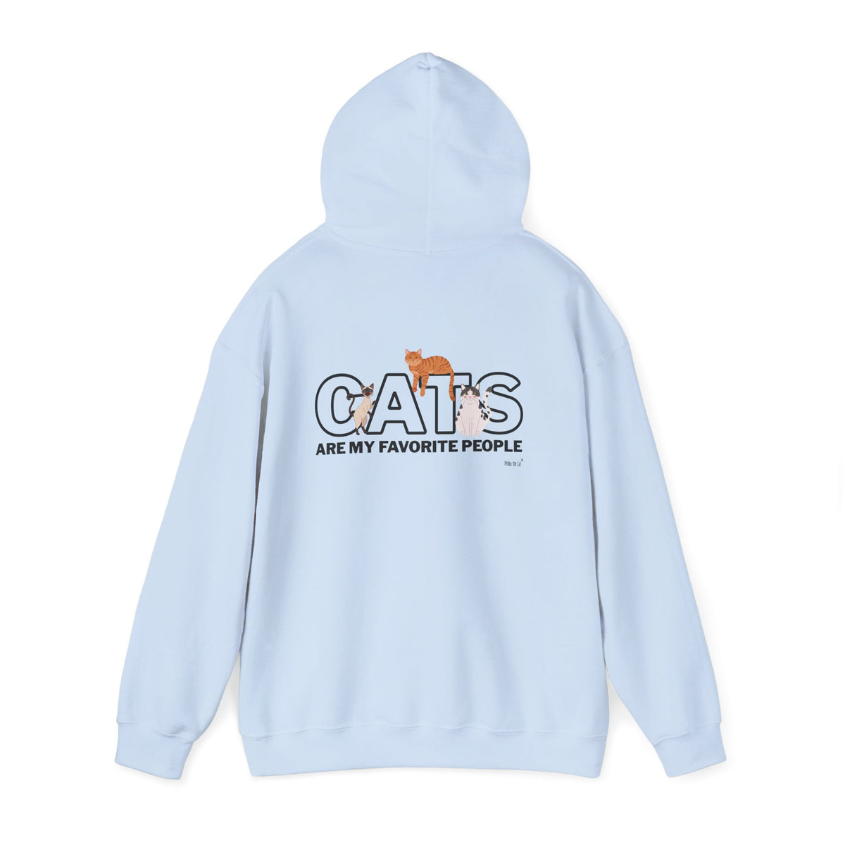Cats Are My Favorite People Hoodie
