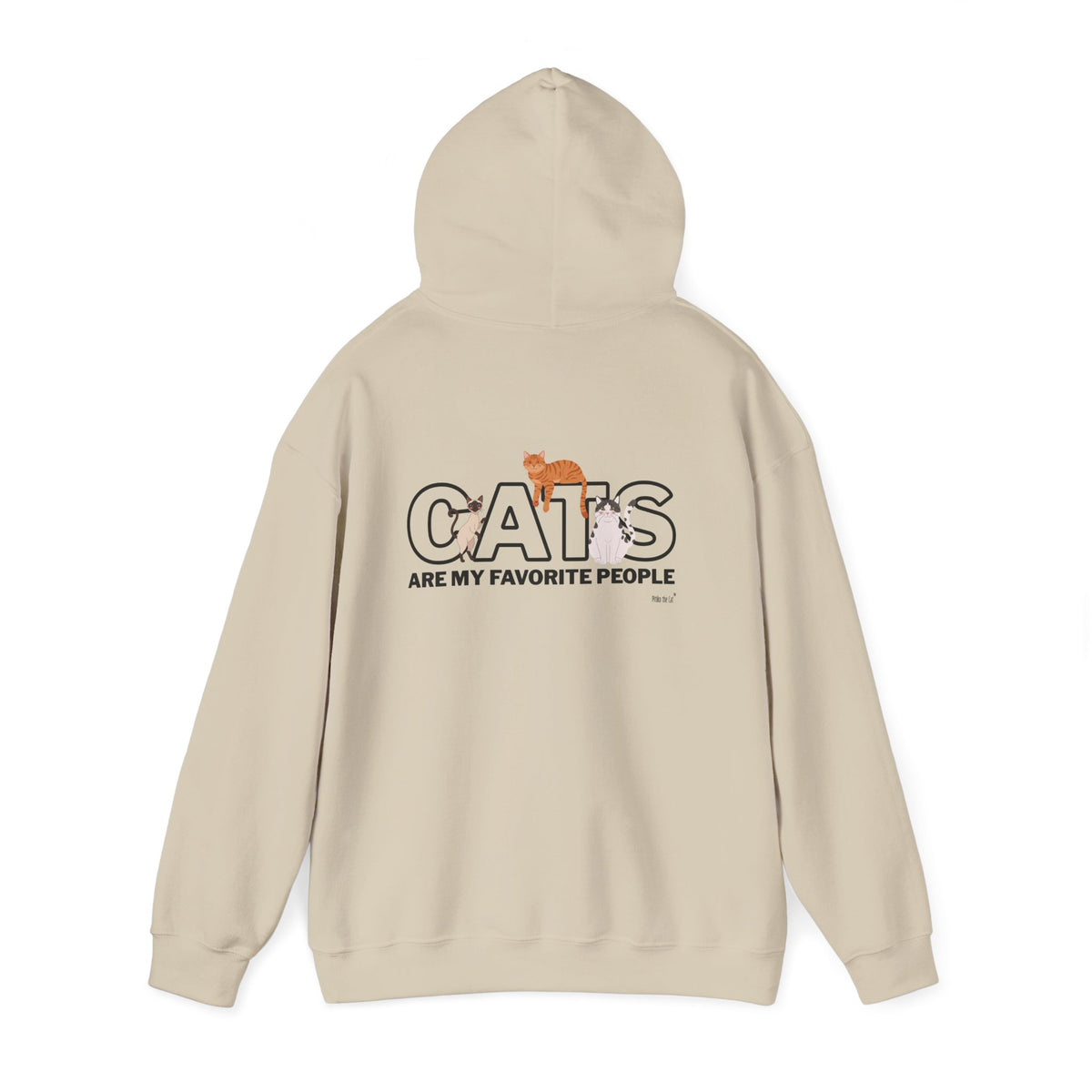 Cats Are My Favorite People Hoodie