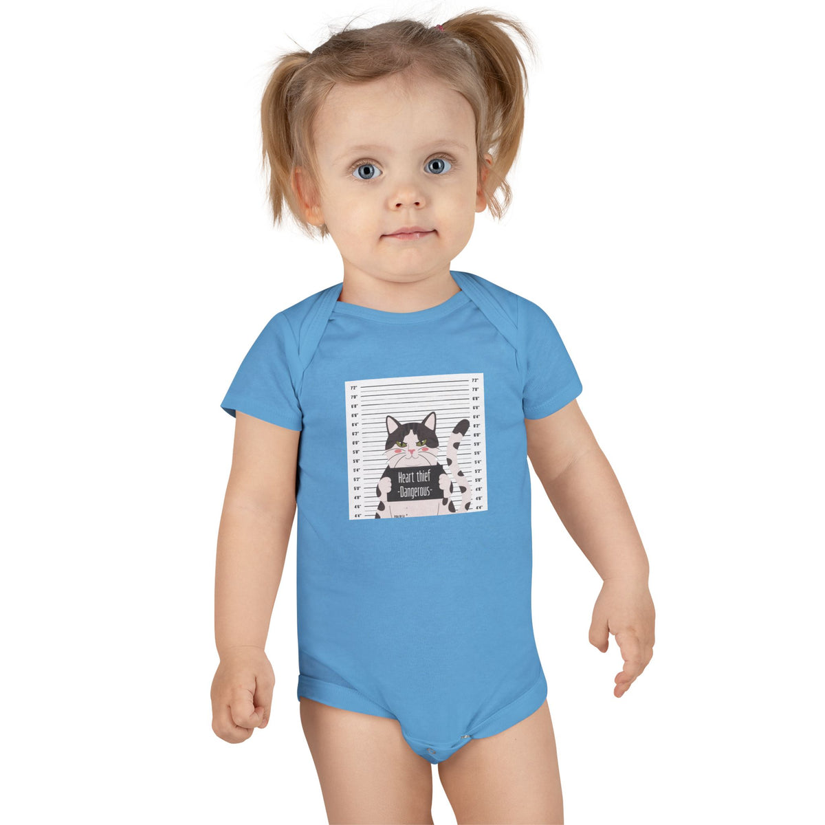 Heart Thief Baby Onesie
