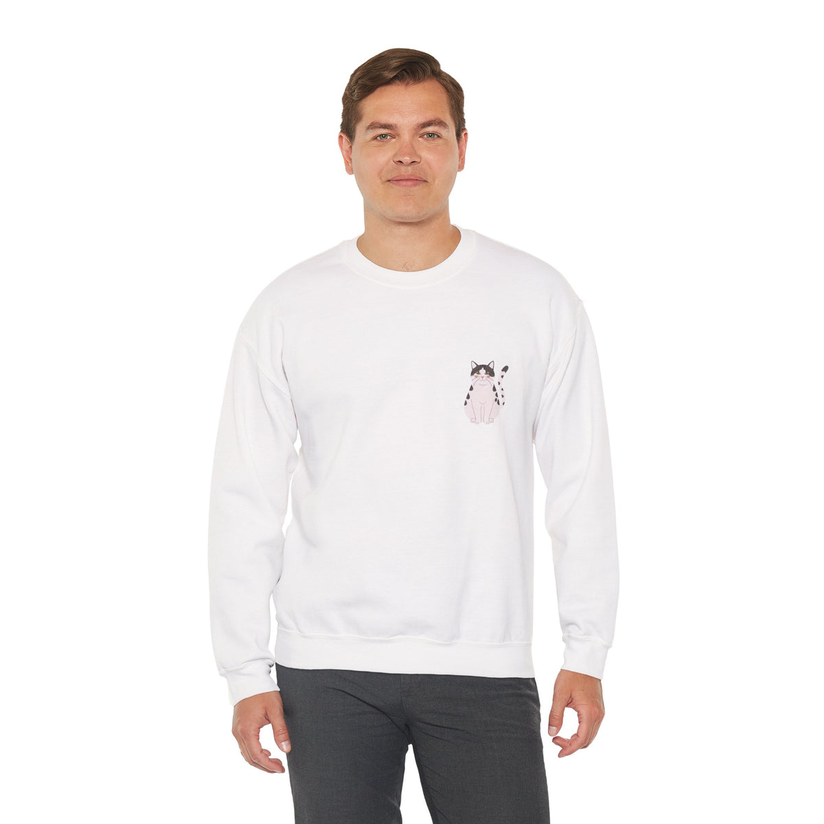 Cats Are My Favorite People Crewneck Sweatshirt