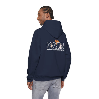 Cats Are My Favorite People Hoodie