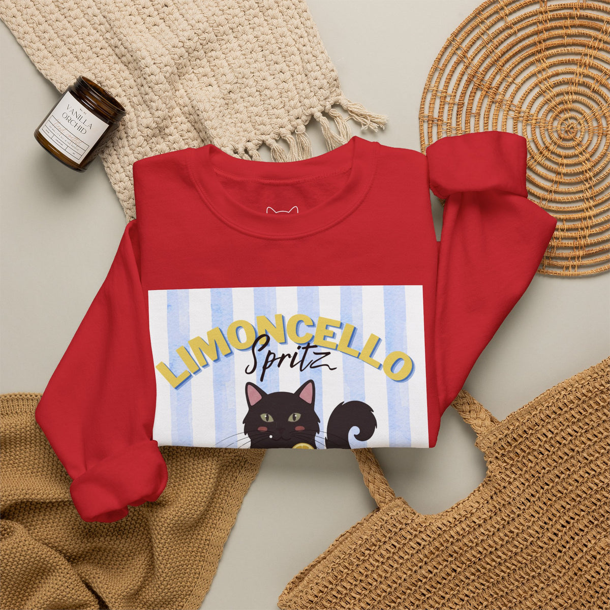 Limoncello Spritz Cat Sweatshirt