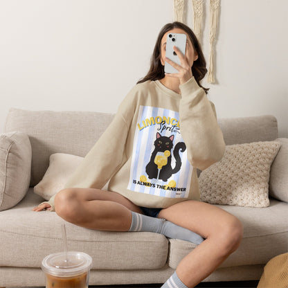 Limoncello Spritz Cat Sweatshirt