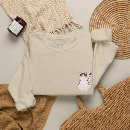 Cats Are My Favorite People Crewneck Sweatshirt