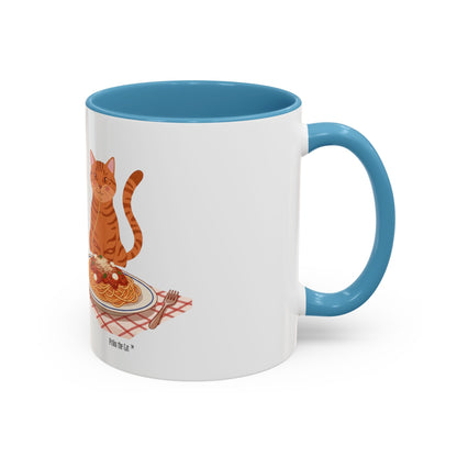 Amore & Pasta & Meow & Pasta Cat Coffee Mug