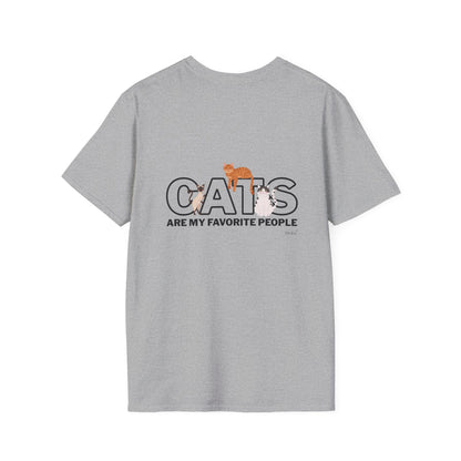 Cats Are My Favorite People T-Shirt