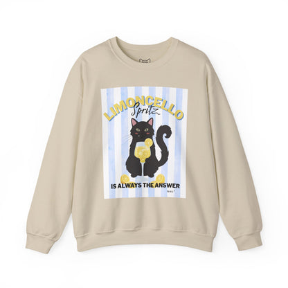 Limoncello Spritz Cat Sweatshirt