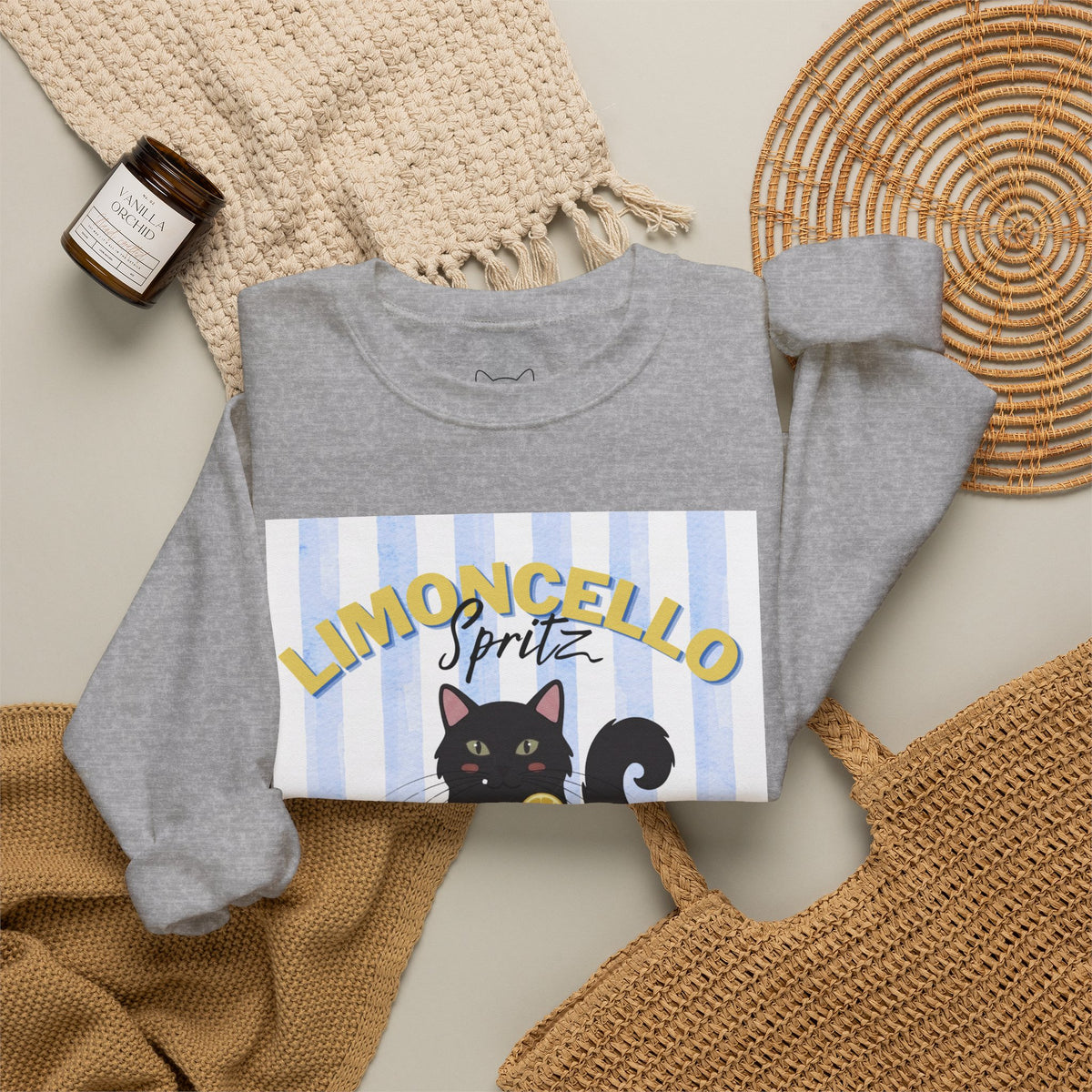Limoncello Spritz Cat Sweatshirt