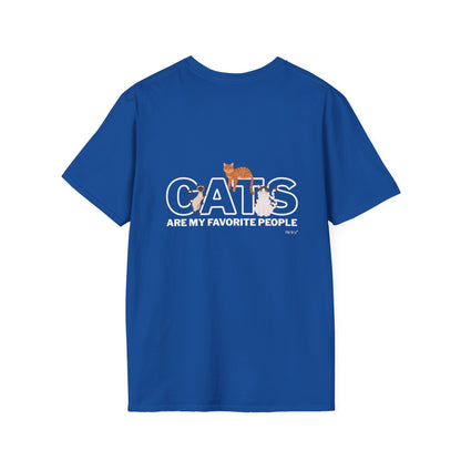 Cats Are My Favorite People T-Shirt