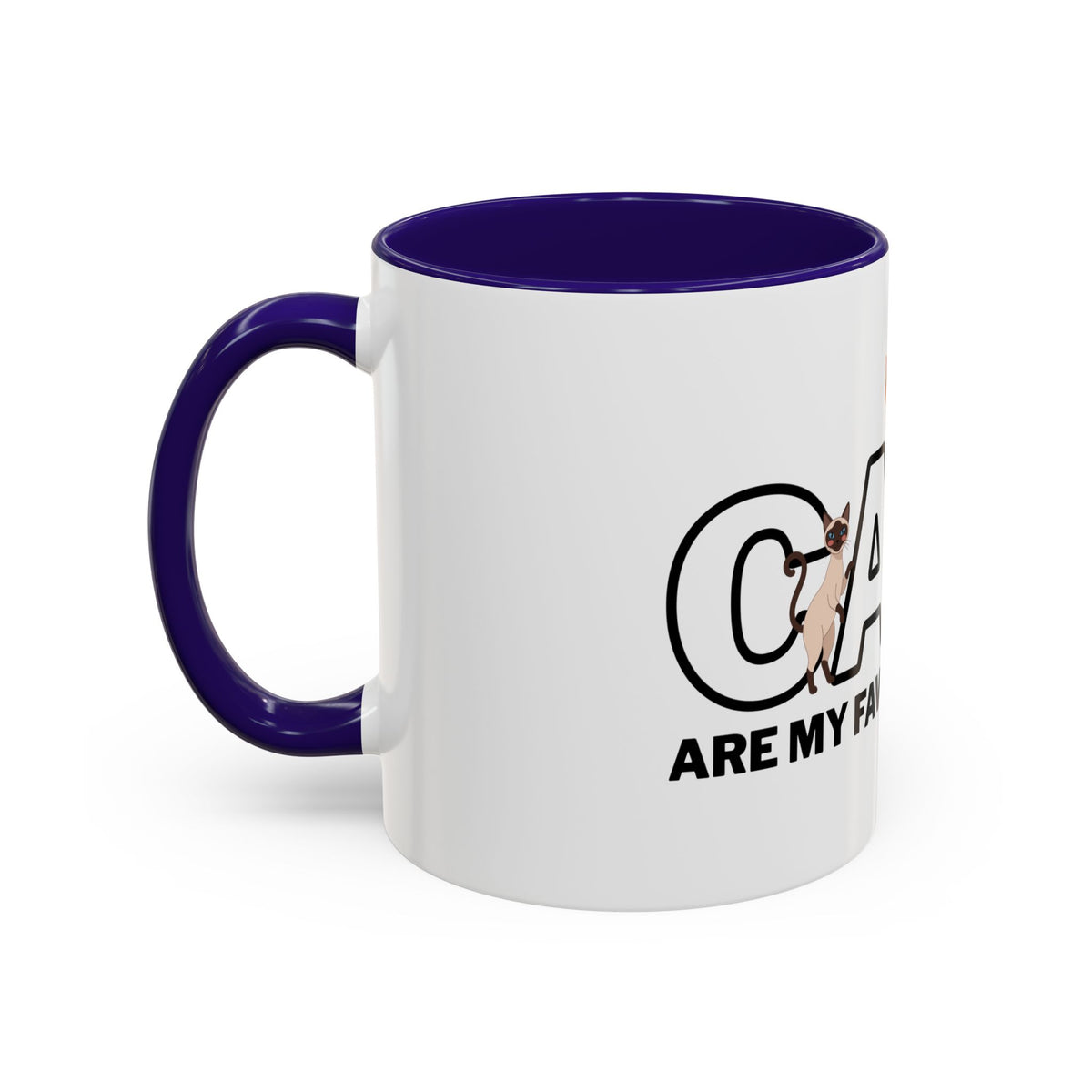 Cats Are My Favorite People Cat Lover Mug