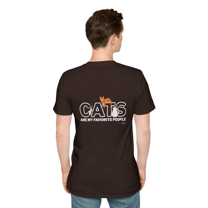 Cats Are My Favorite People T-Shirt